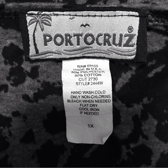 Portocruz Swimsuit Bathing Suit Cover-up 1x EC - Picture 5 of 6